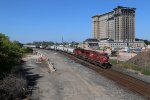 140 passes under the looming Michigan Central station